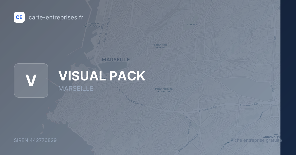 VISUAL PACK — 442776829 — fiche entreprise