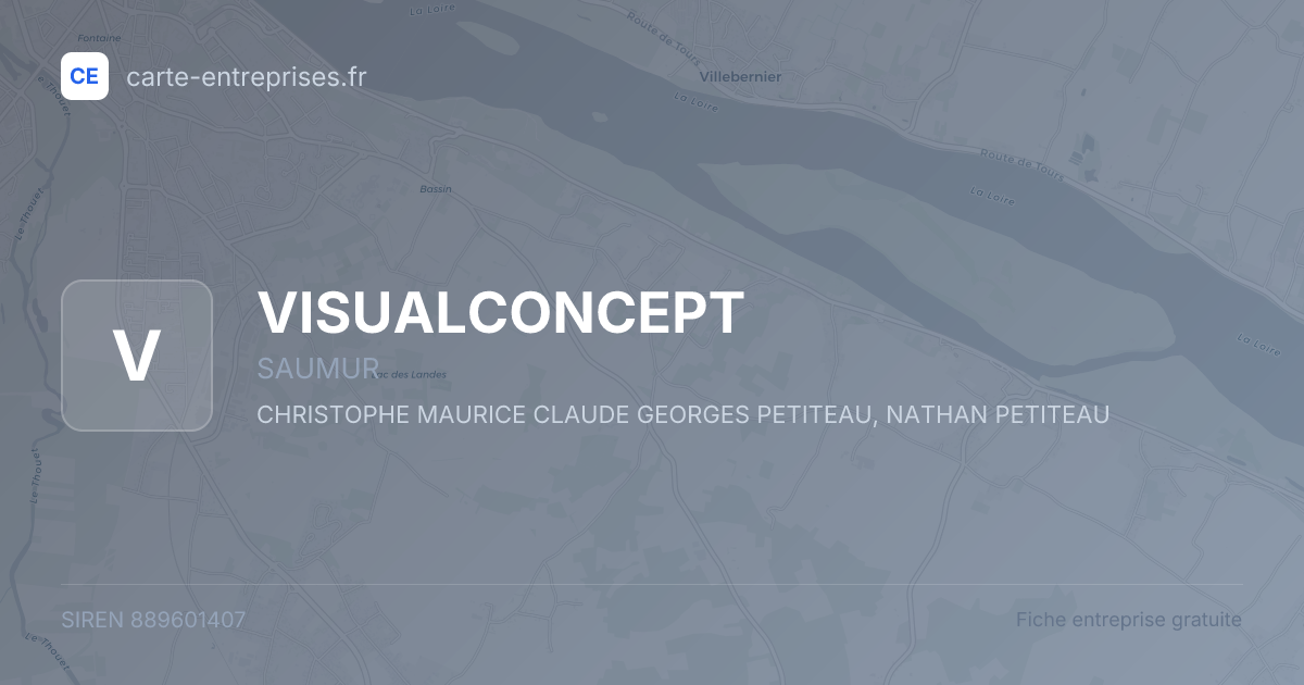 VISUALCONCEPT — 889601407 — fiche entreprise