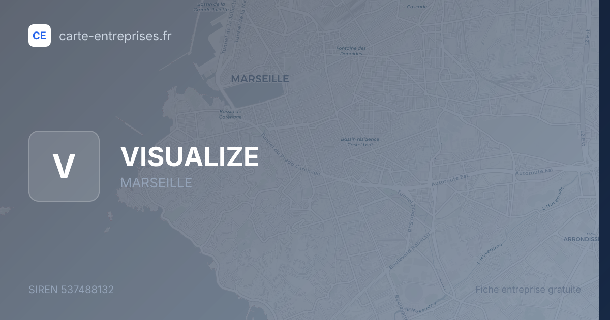 VISUALIZE — 537488132 — fiche entreprise