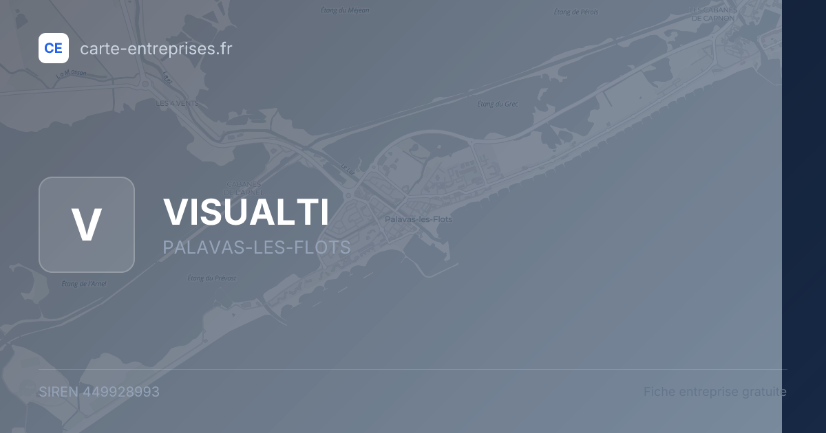 VISUALTI — 449928993 — fiche entreprise