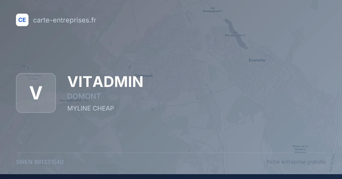 VITADMIN — 881331540 — fiche entreprise