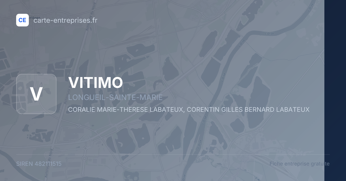 VITIMO — 482111515 — fiche entreprise