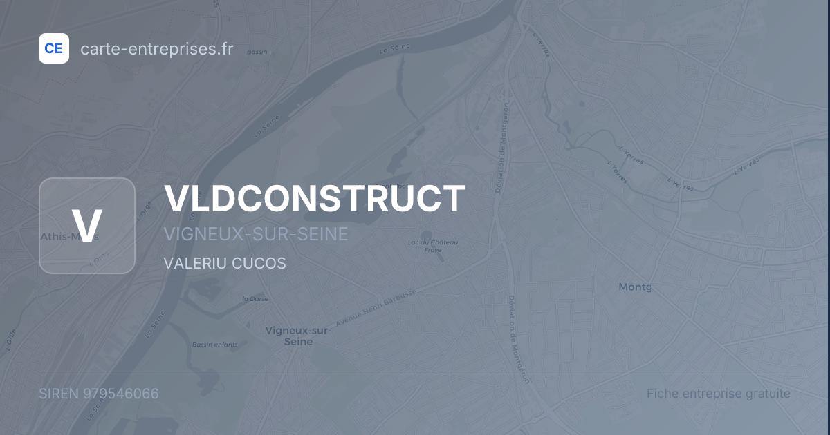 VLDCONSTRUCT — 979546066 — fiche entreprise