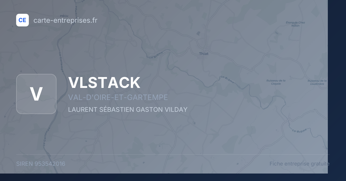 VLSTACK — 953542016 — fiche entreprise