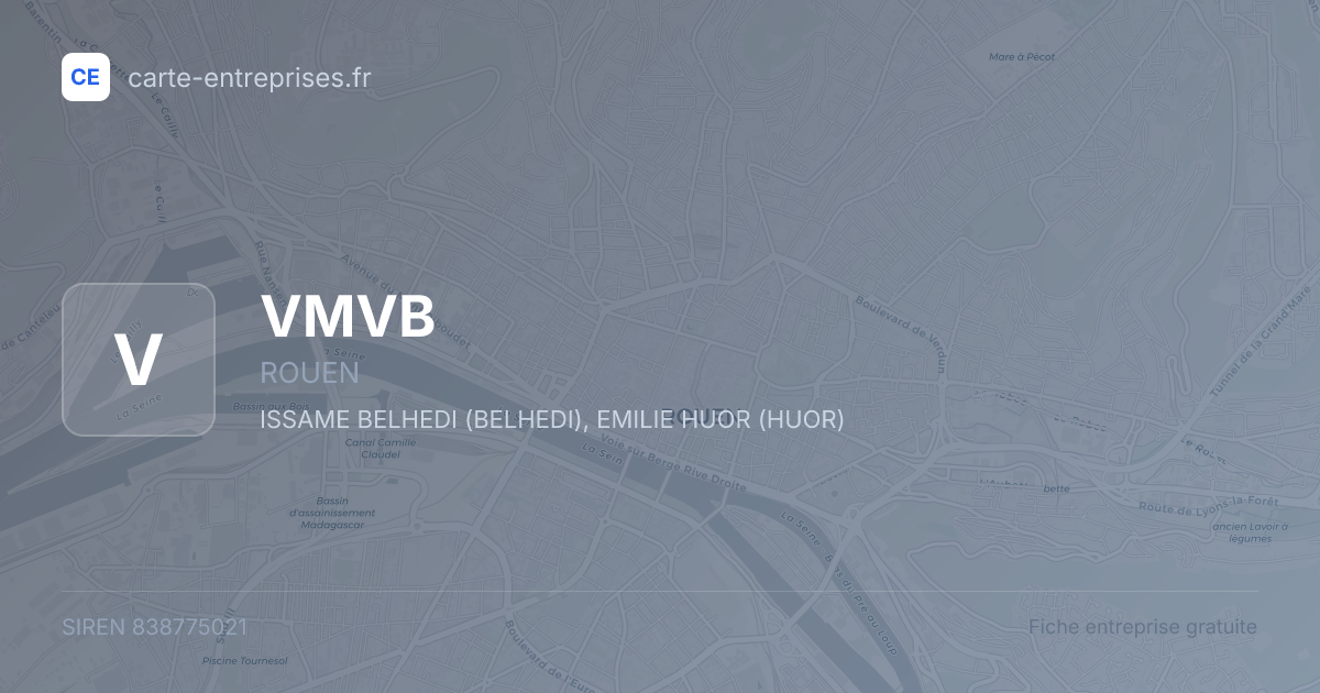 VMVB — 838775021 — fiche entreprise