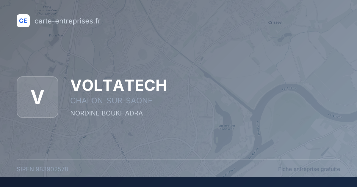 VOLTATECH — 983902578 — fiche entreprise