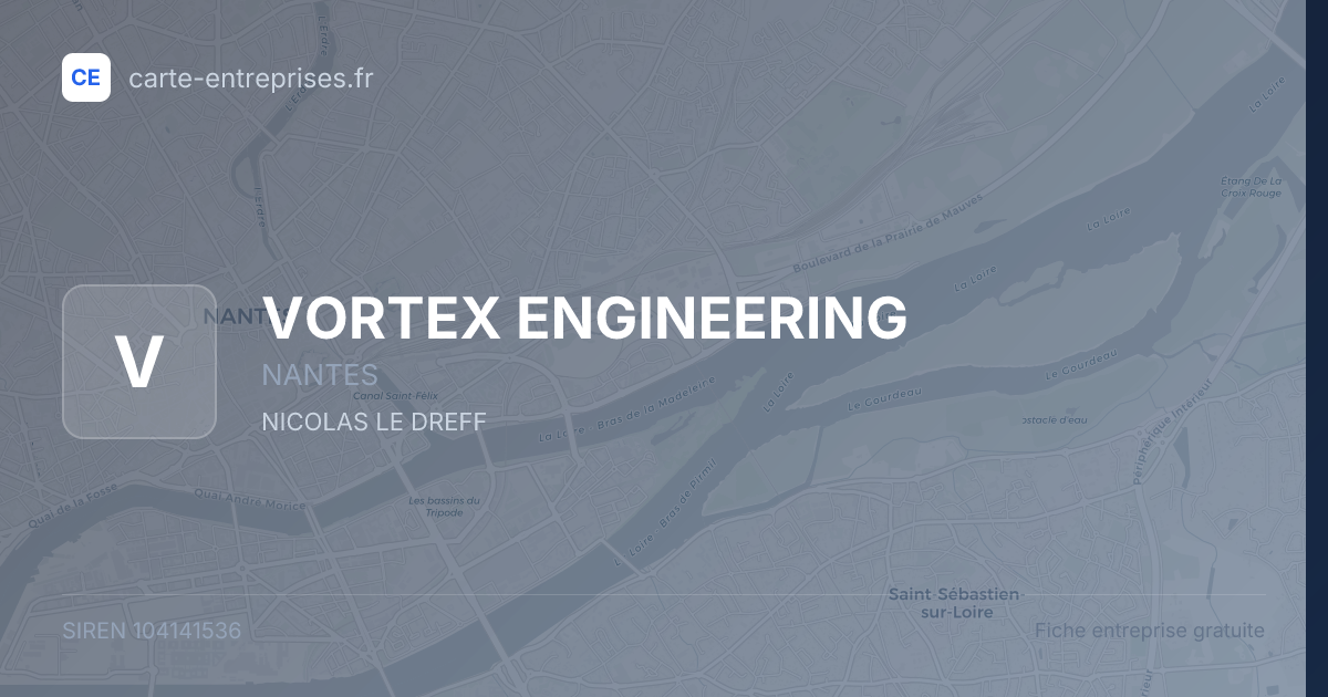 VORTEX ENGINEERING — 104141536 — fiche entreprise