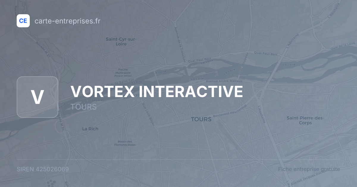VORTEX INTERACTIVE — 425026069 — fiche entreprise