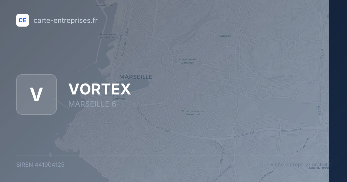 VORTEX — 441904125 — fiche entreprise