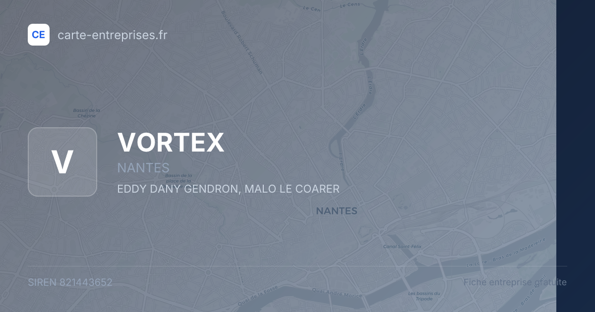 VORTEX — 821443652 — fiche entreprise