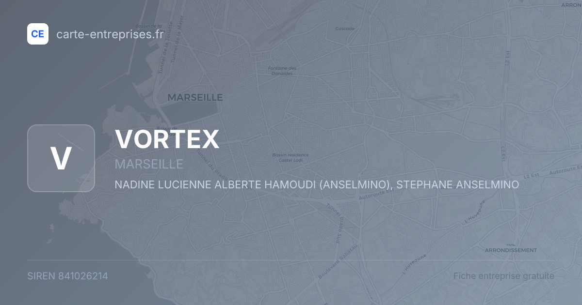VORTEX — 841026214 — fiche entreprise