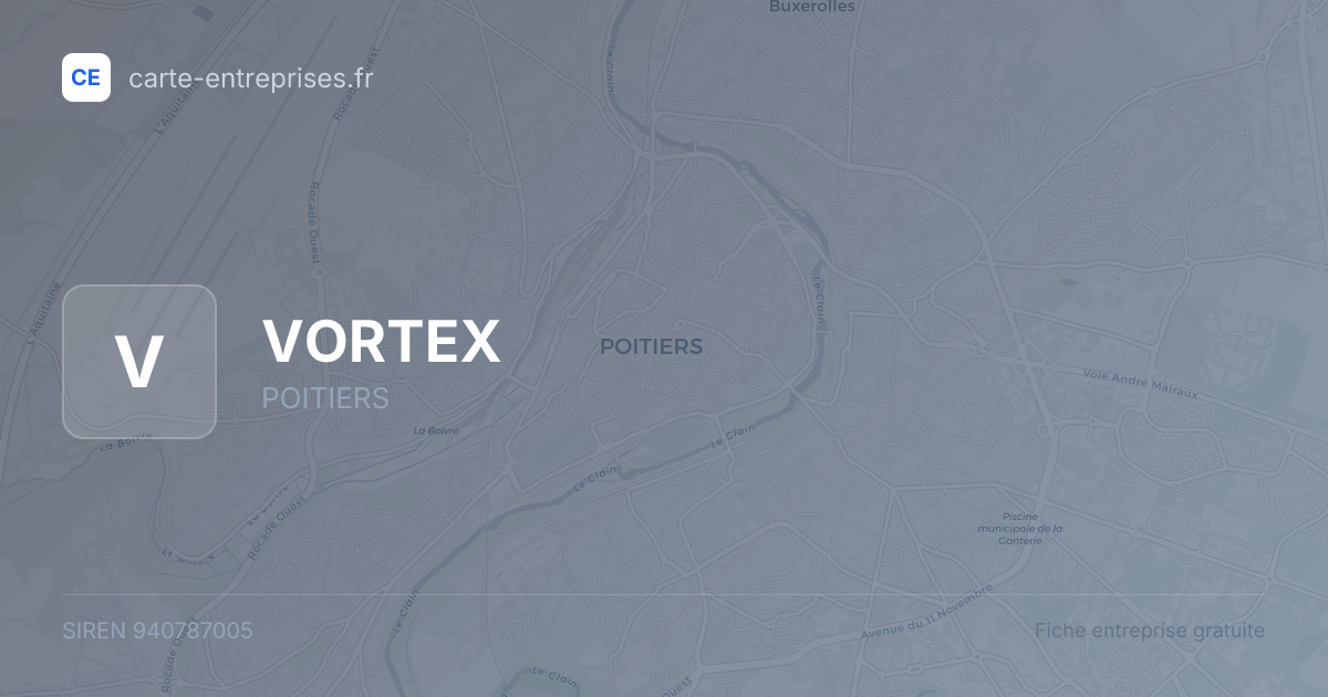 VORTEX — 940787005 — fiche entreprise