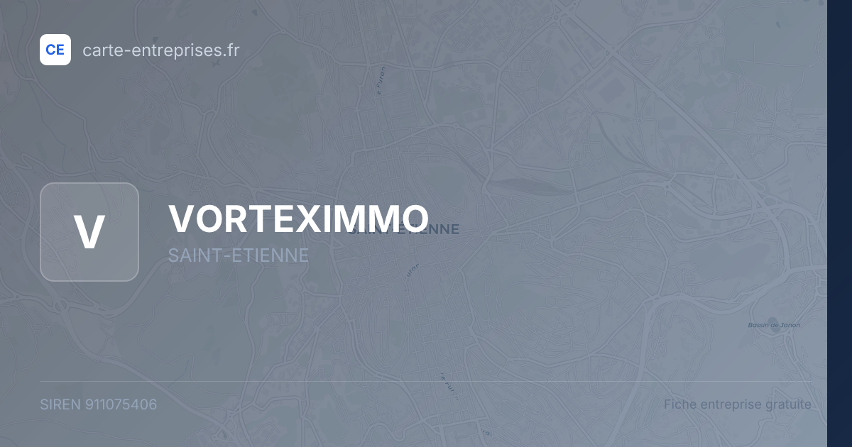 VORTEXIMMO — 911075406 — fiche entreprise