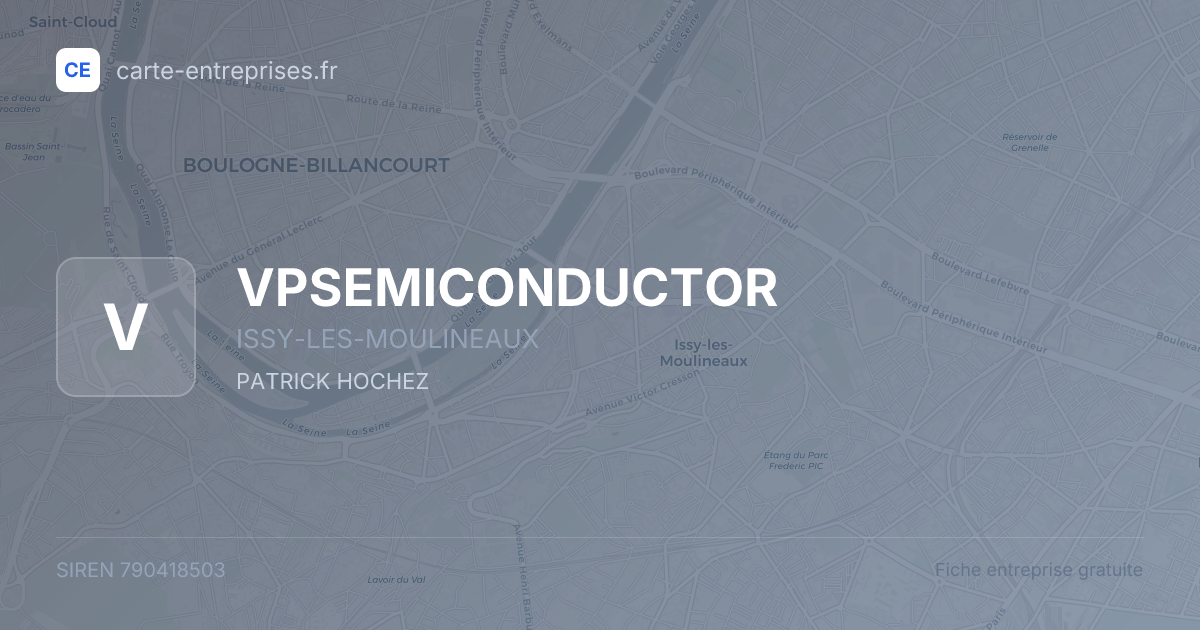 VPSEMICONDUCTOR — 790418503 — fiche entreprise