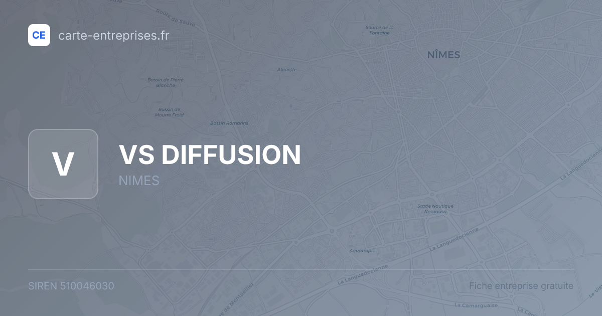 VS DIFFUSION — 510046030 — fiche entreprise