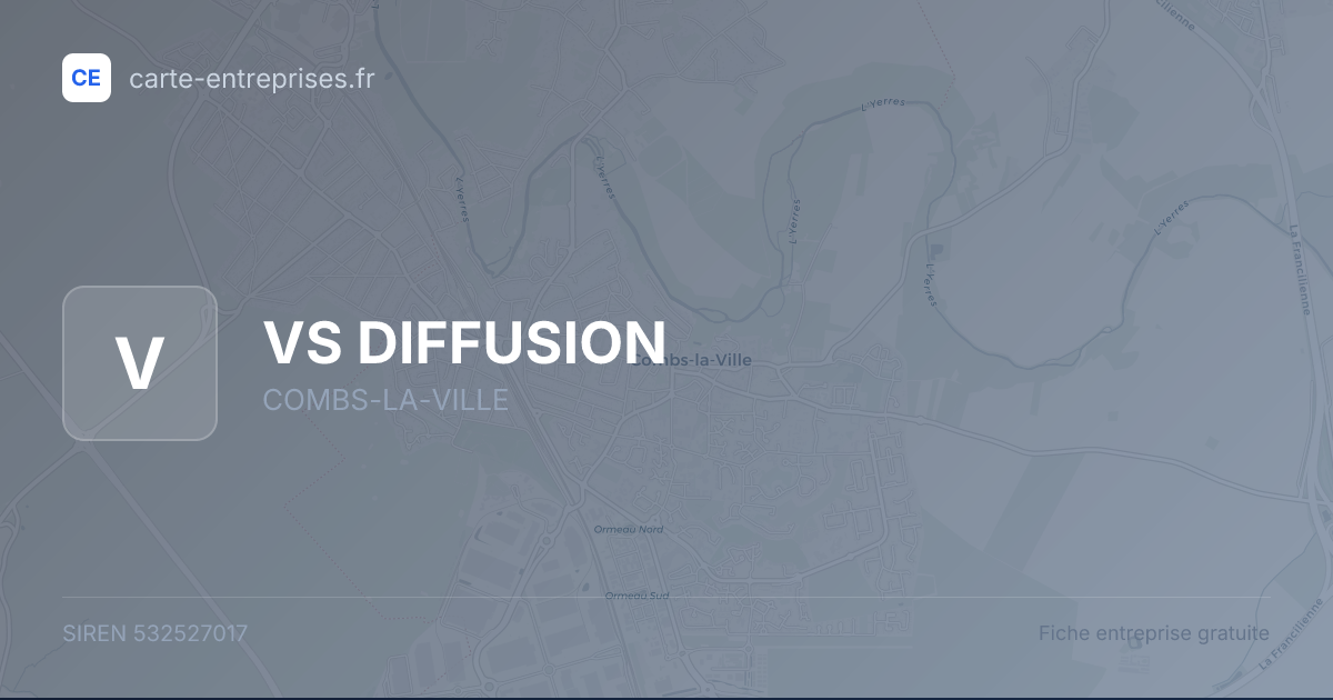 VS DIFFUSION — 532527017 — fiche entreprise