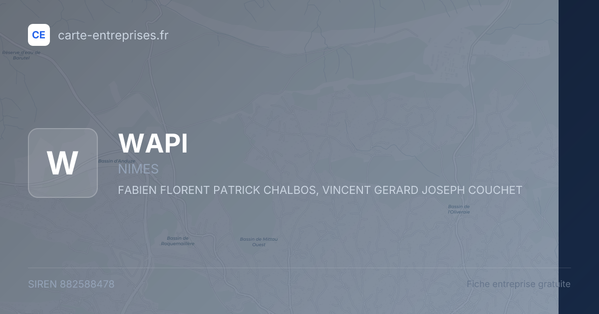 WAPI — 882588478 — fiche entreprise