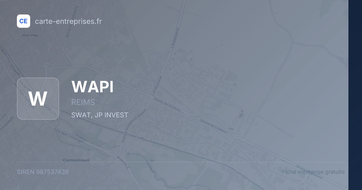 WAPI — 987537438 — fiche entreprise