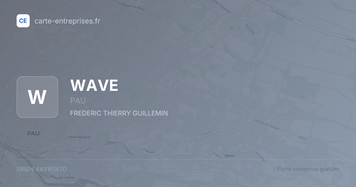 WAVE — 449161470 — fiche entreprise