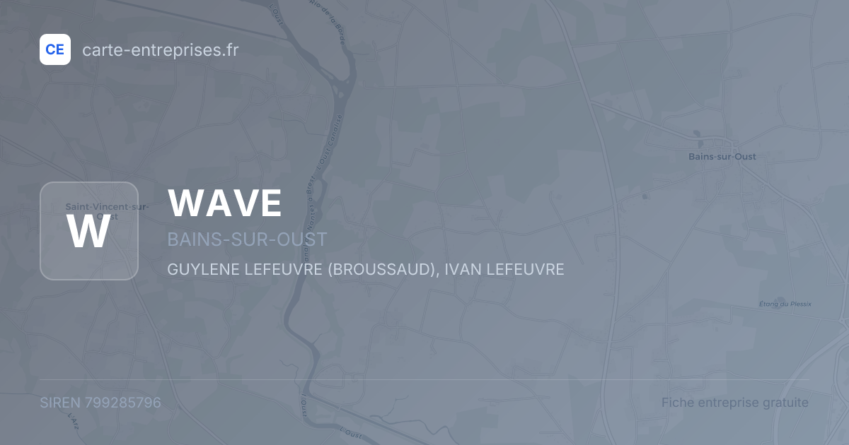 WAVE — 799285796 — fiche entreprise