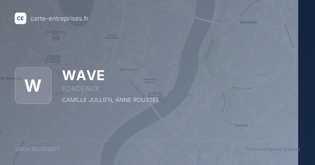 WAVE — 883359077 — fiche entreprise