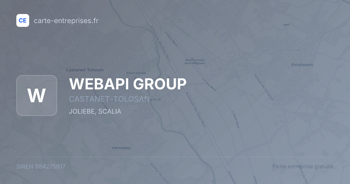 WEBAPI GROUP — 984275917 — fiche entreprise