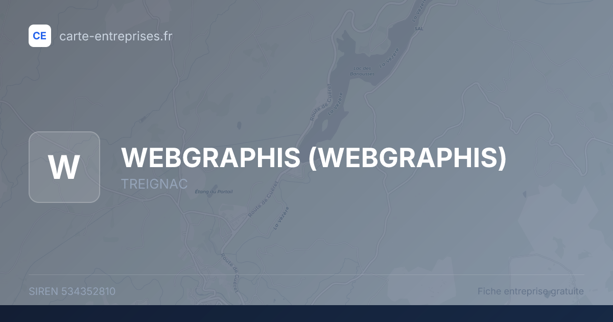 WEBGRAPHIS — 534352810 — fiche entreprise