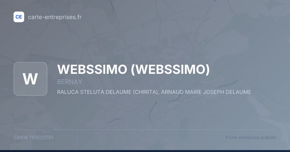 WEBSSIMO — 793021791 — fiche entreprise