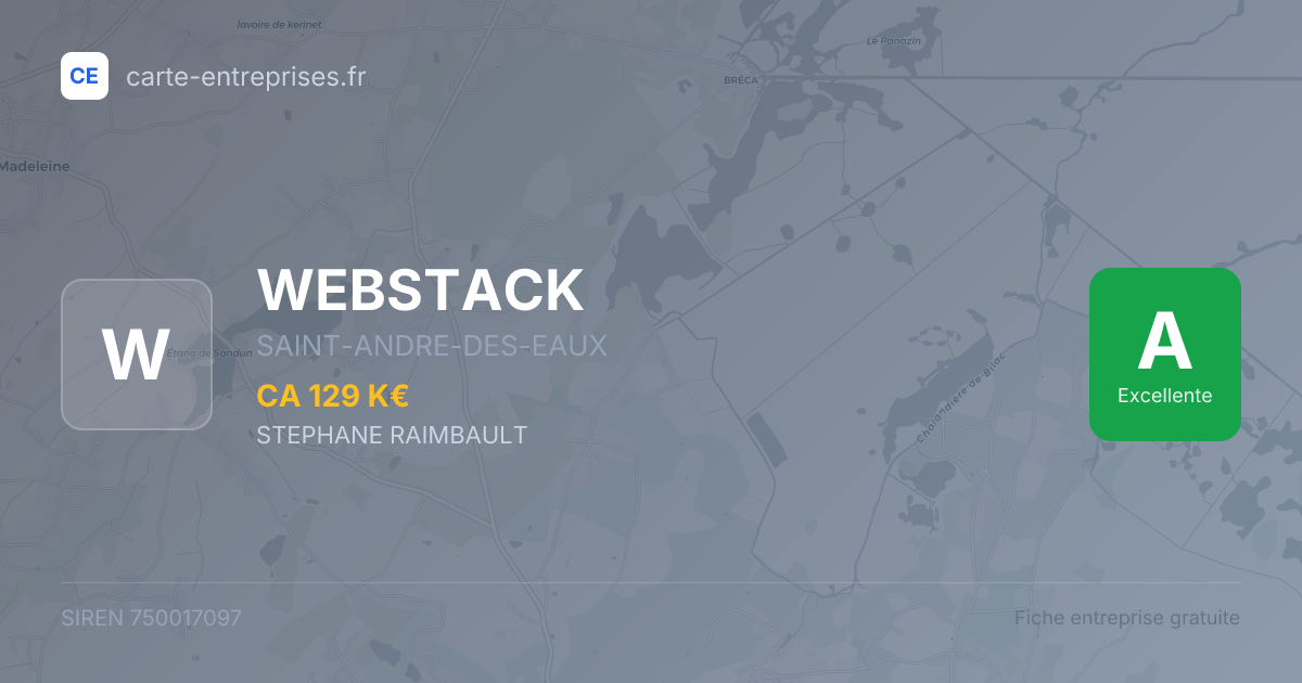 WEBSTACK — 750017097 — fiche entreprise