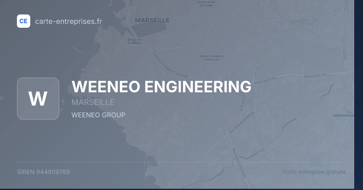 WEENEO ENGINEERING — 944809789 — fiche entreprise