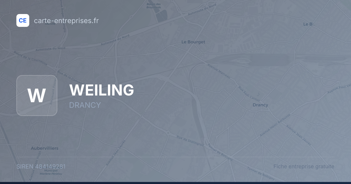 WEILING — 484149281 — fiche entreprise