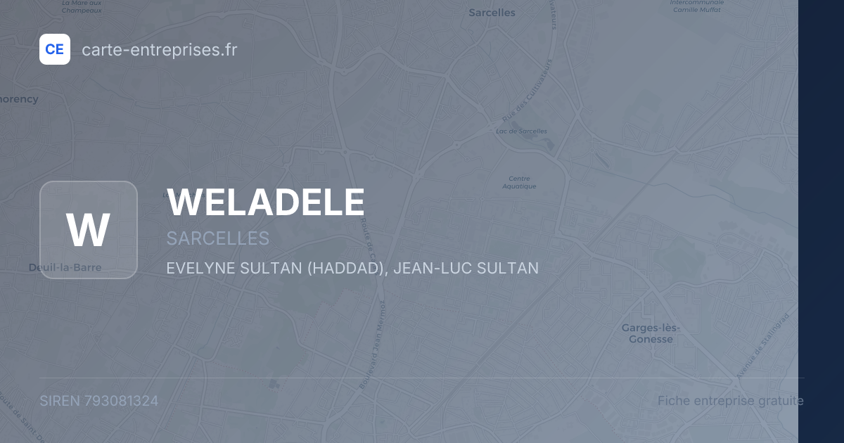 WELADELE — 793081324 — fiche entreprise