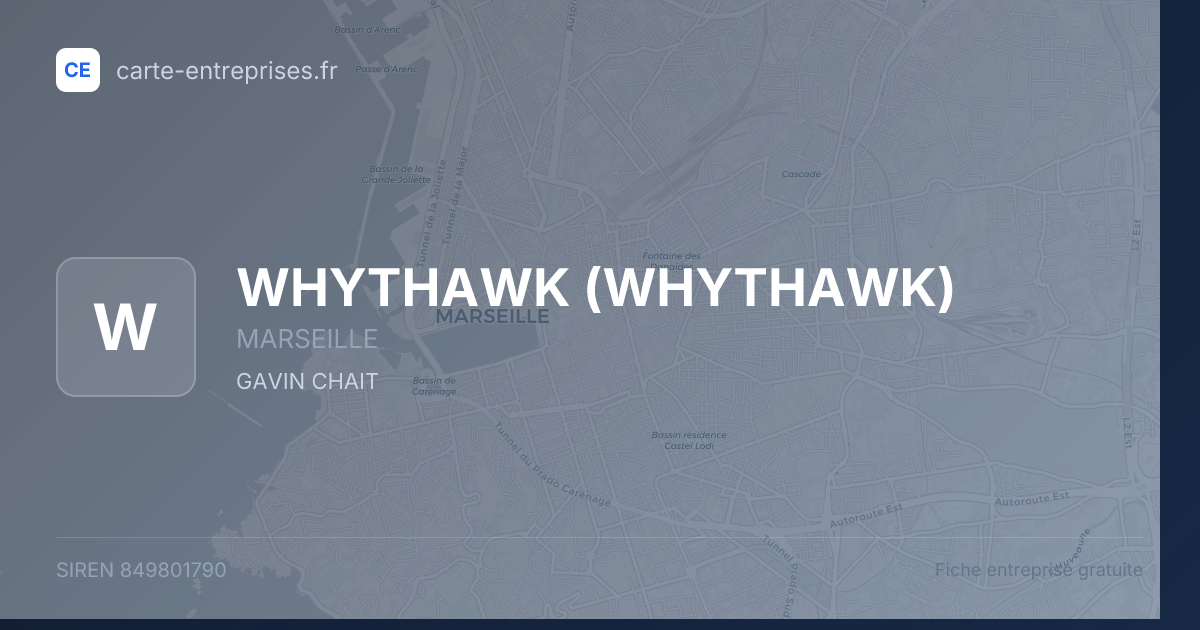 WHYTHAWK — 849801790 — fiche entreprise