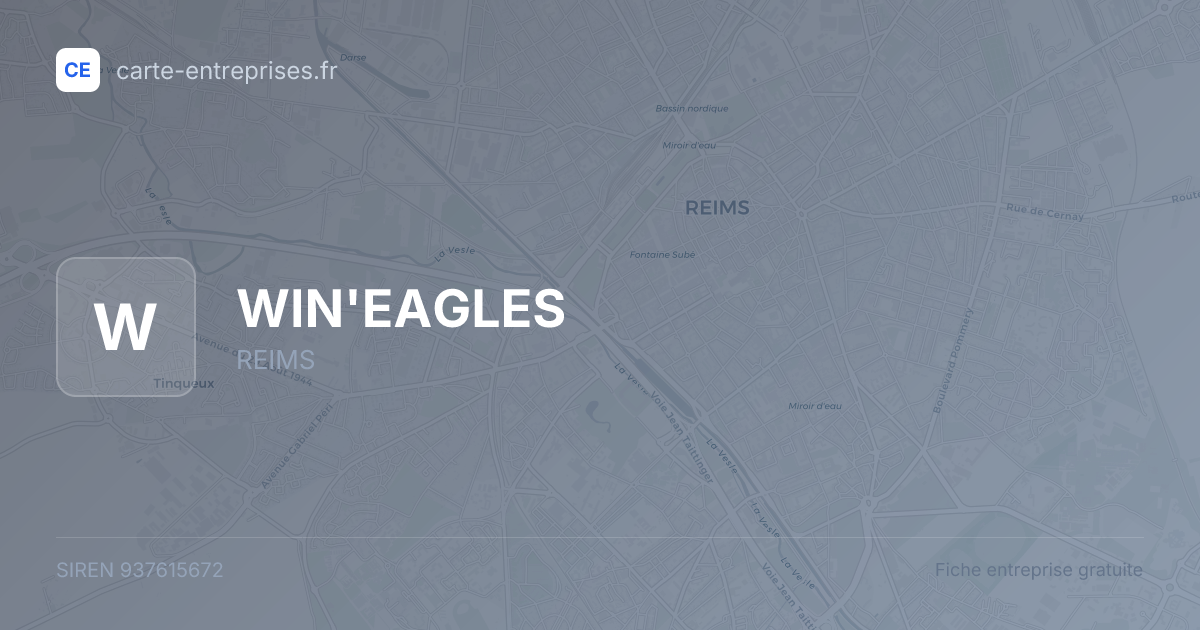 WIN'EAGLES — 937615672 — fiche entreprise