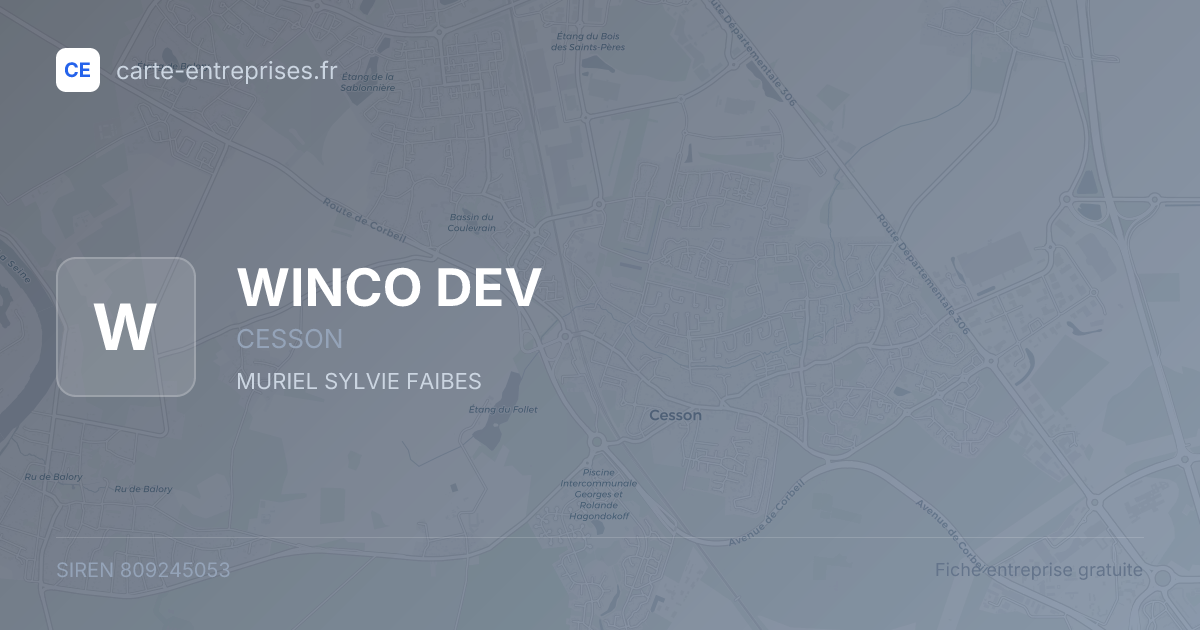 WINCO DEV — 809245053 — fiche entreprise