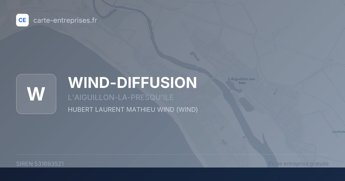 WIND-DIFFUSION — 531693521 — fiche entreprise
