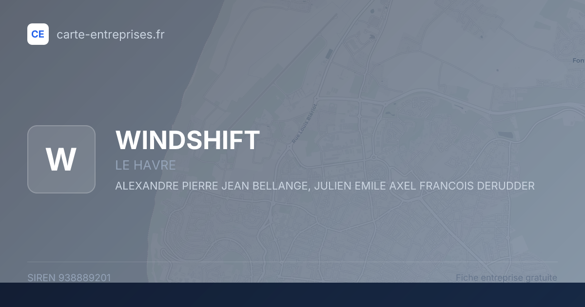 WINDSHIFT — 938889201 — fiche entreprise