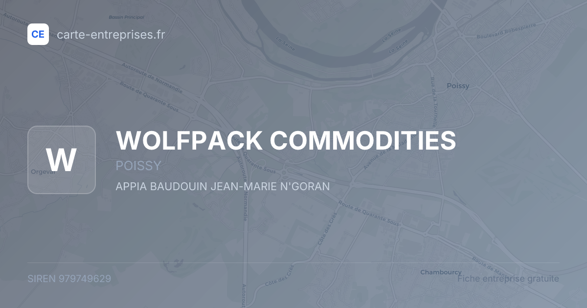 WOLFPACK COMMODITIES — 979749629 — fiche entreprise