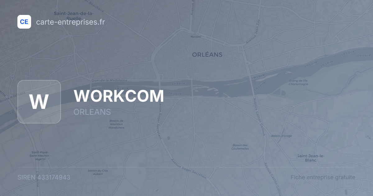 WORKCOM — 433174943 — fiche entreprise