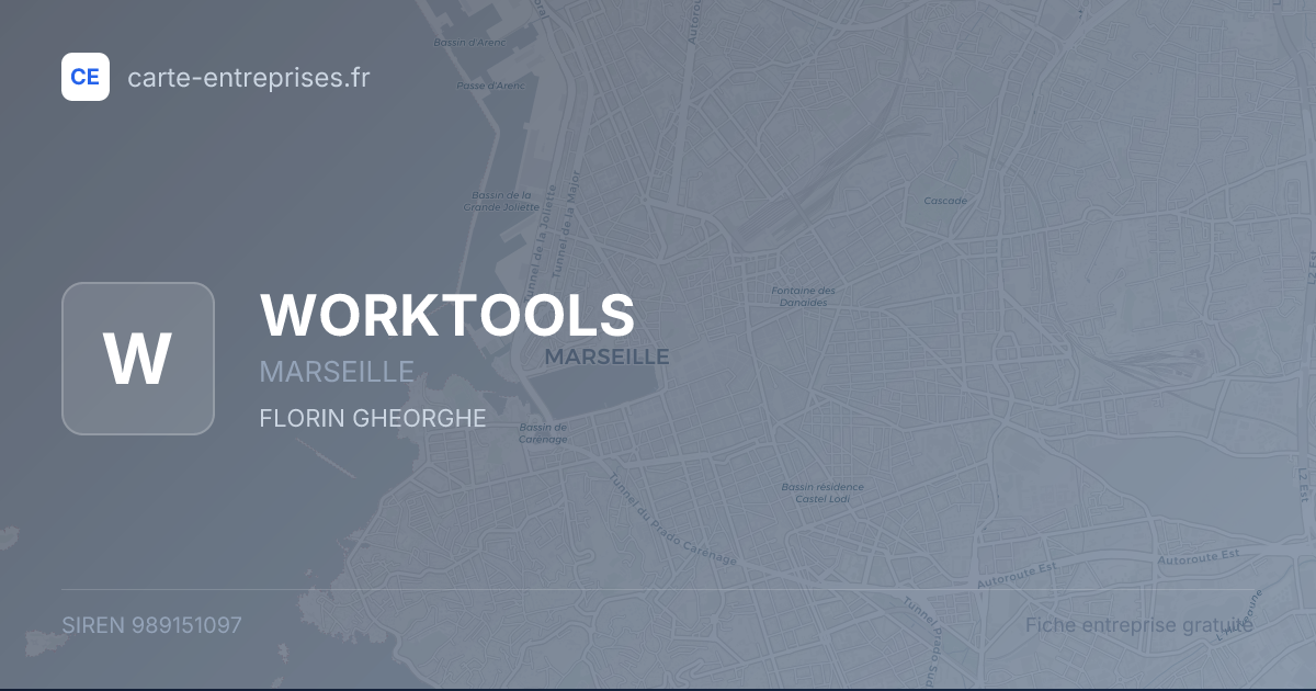 WORKTOOLS — 989151097 — fiche entreprise