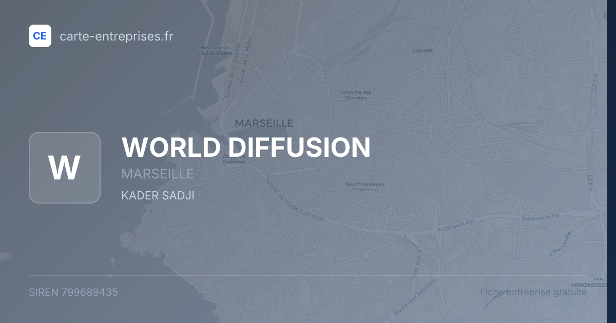 WORLD DIFFUSION — 799689435 — fiche entreprise
