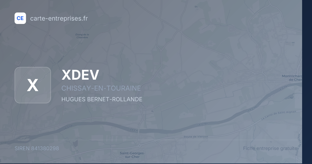 XDEV — 841380298 — fiche entreprise