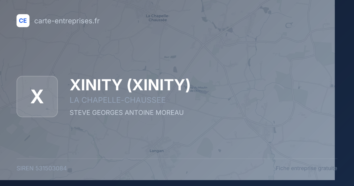 XINITY — 531503084 — fiche entreprise