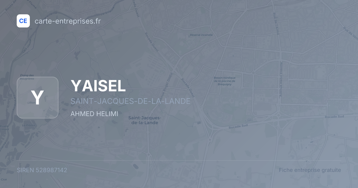 YAISEL — 528987142 — fiche entreprise