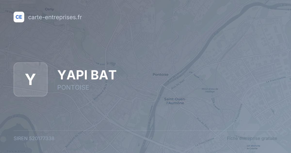 YAPI BAT — 520177338 — fiche entreprise