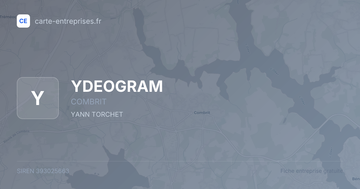 YDEOGRAM — 393025663 — fiche entreprise