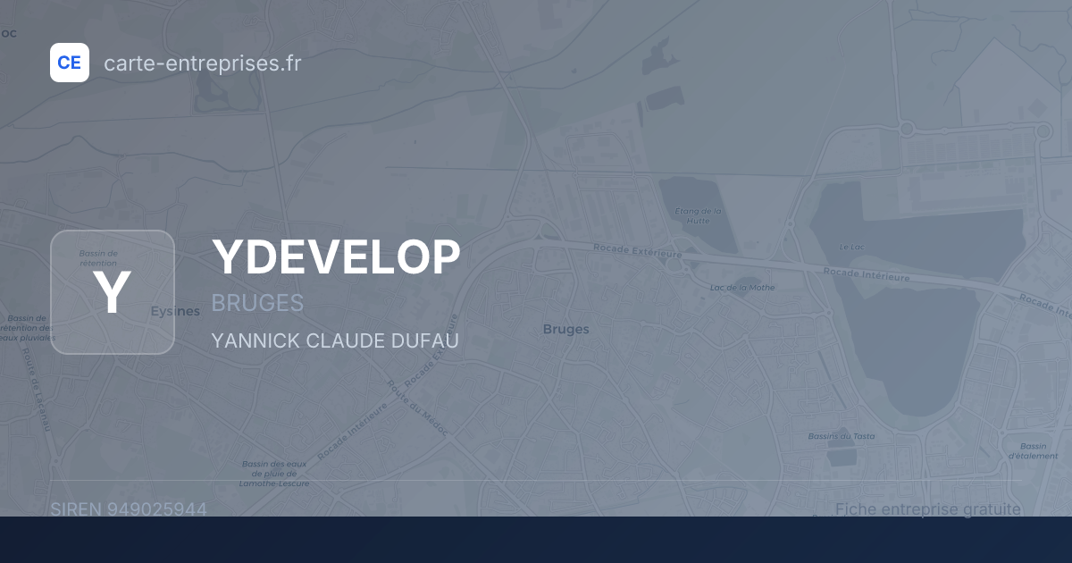 YDEVELOP — 949025944 — fiche entreprise