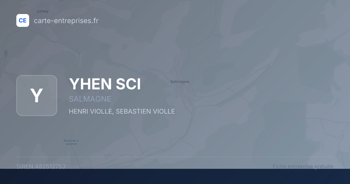 YHEN SCI — 482512753 — fiche entreprise