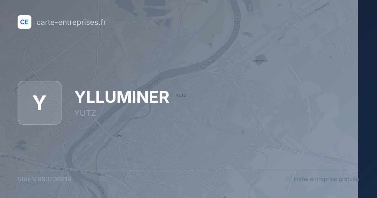 YLLUMINER — 993236819 — fiche entreprise