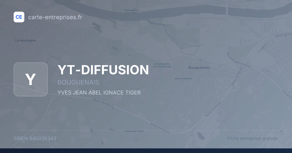 YT-DIFFUSION — 845026343 — fiche entreprise
